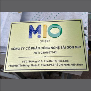 Bảng tên alu – M3